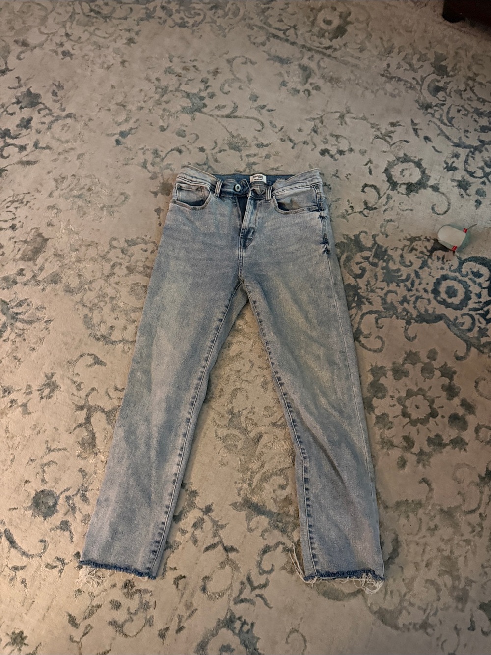 Kensie Light Blue Straight Leg Jeans
